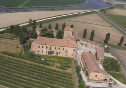 Veduta aereo di Villa la Mensa
